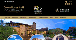 Desktop Screenshot of dreamhomesinaz.com